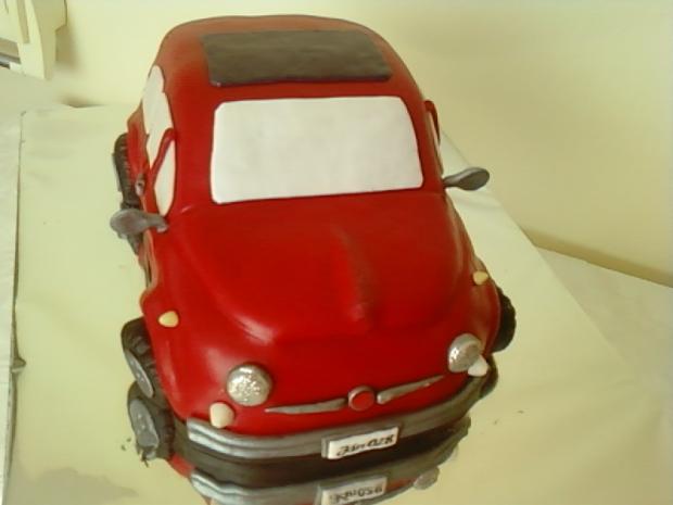 Fiat500, torta, Narodeninové torty Fiat500, torta, Narodeninové torty, Helenčok, 1