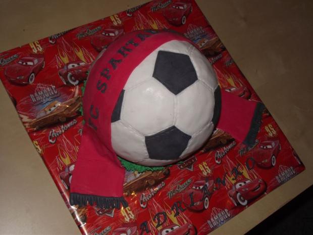 moja prvá futbalová lopta, torta, Športové torty moja prvá futbalová lopta, torta, Športové torty, ericca, 1