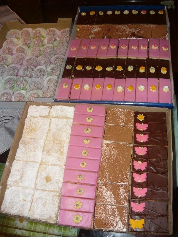 koláče na krštenie, torta, Zákusky, mammka, 1