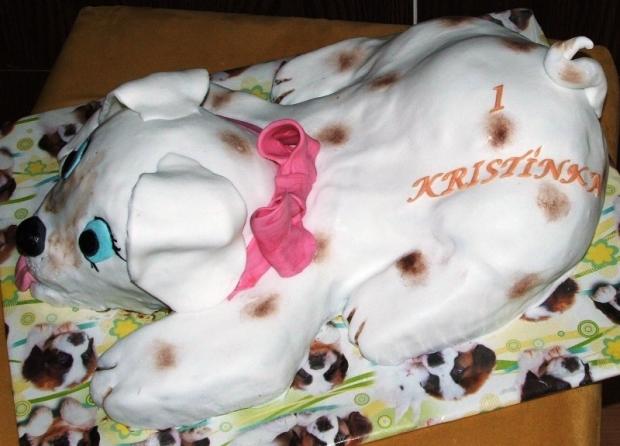 Psík pre Kristínku, torta, Torty so zvieratkami Psík pre Kristínku, torta, Torty so zvieratkami, atigram, 1
