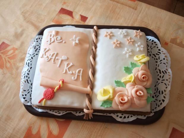 na promócie, torta, Torty - škola, stužková, esta, 1