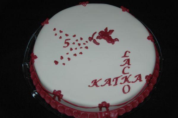 Na vyrocie, torta, rybca, 1