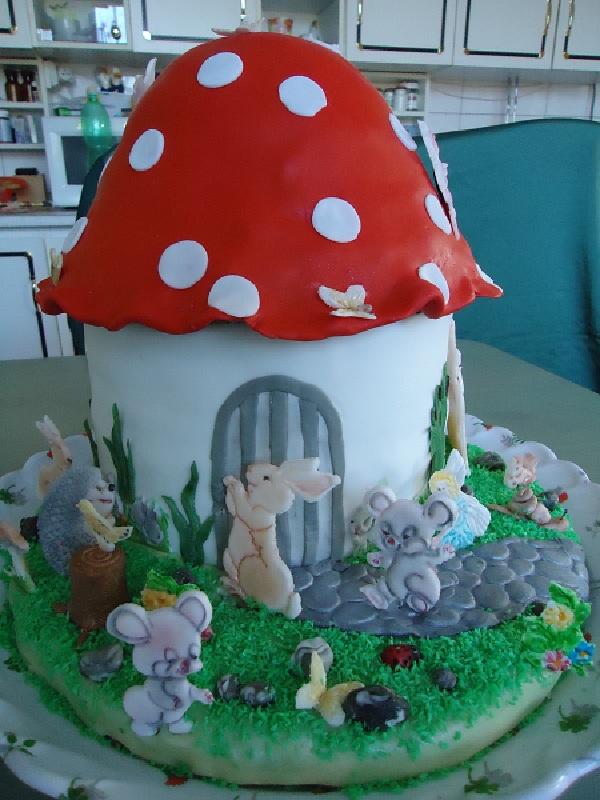 lesný domček, torta, Torty so zvieratkami lesný domček, torta, Torty so zvieratkami, DanielkaK, 1