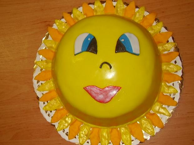 Slniečko, torta, Ostané torty pre deti, bazaliska42, 1