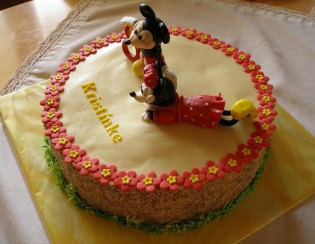 Mickey & Minnie, torta, Rozprávkové torty, Martina9, 1