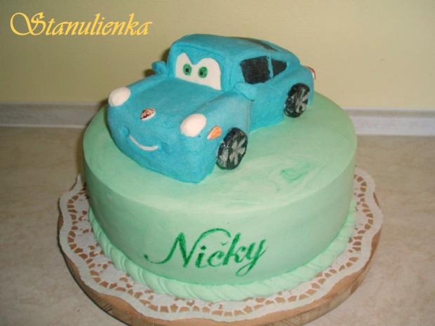 Ničkovi, torta, Torty autíčka, vláčiky, Stanulienka, 1