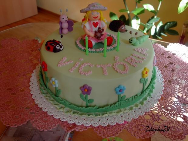 Detská pre dievčatko, torta, Torty pre dievčatá Detská pre dievčatko, torta, Torty pre dievčatá, ZdenkaZV, 1
