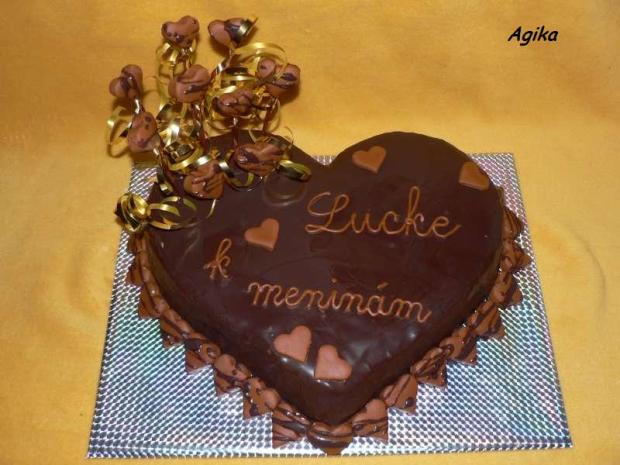 čokoládové srdce, torta, Čokoládové torty čokoládové srdce, torta, Čokoládové torty, Agika, 1