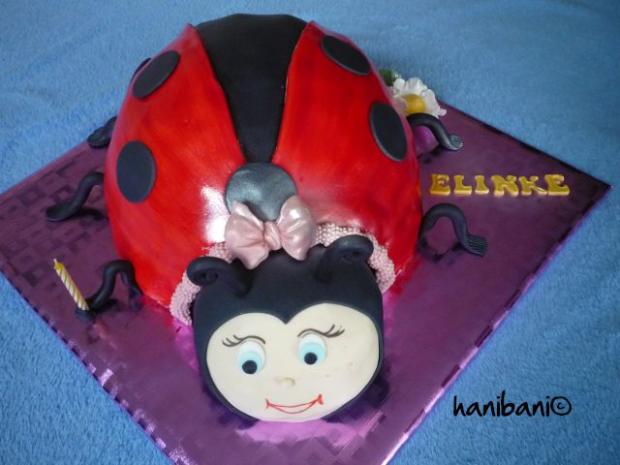 lienka, torta, Torty so zvieratkami lienka, torta, Torty so zvieratkami, hanibani, 1