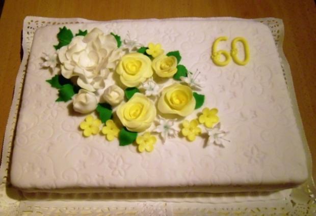 Tortička na 60-ku, torta, Narodeninové torty, MonikaT, 1