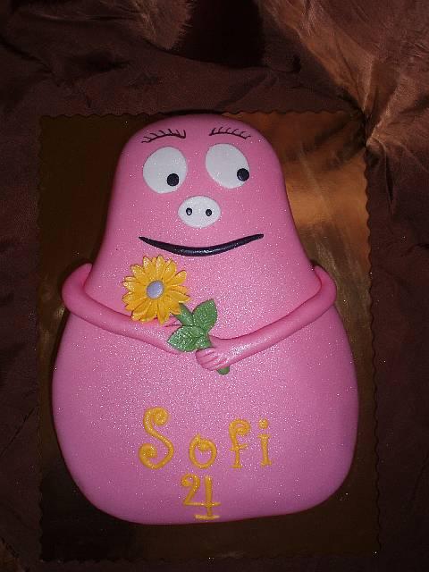 Barbapapa, torta, Rozprávkové torty Barbapapa, torta, Rozprávkové torty, LHOLLA, 1