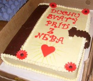 birmovka, torta, Torty na cirkevné sviatky, Zdenka Švančarová, 1