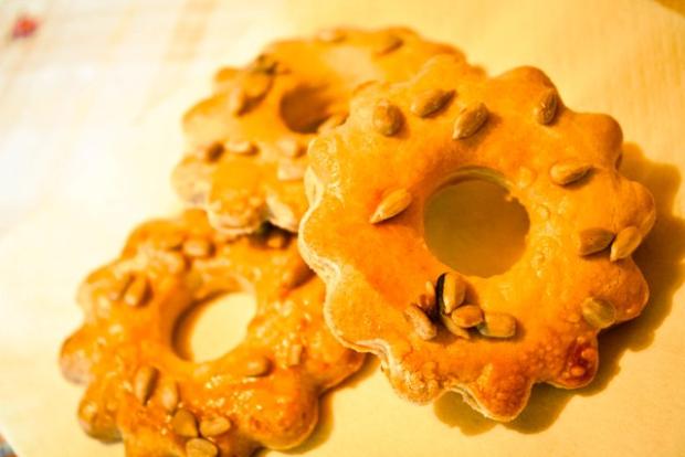 bryndzové slnečnice, torta, Slané torty, sabuliatko, 1
