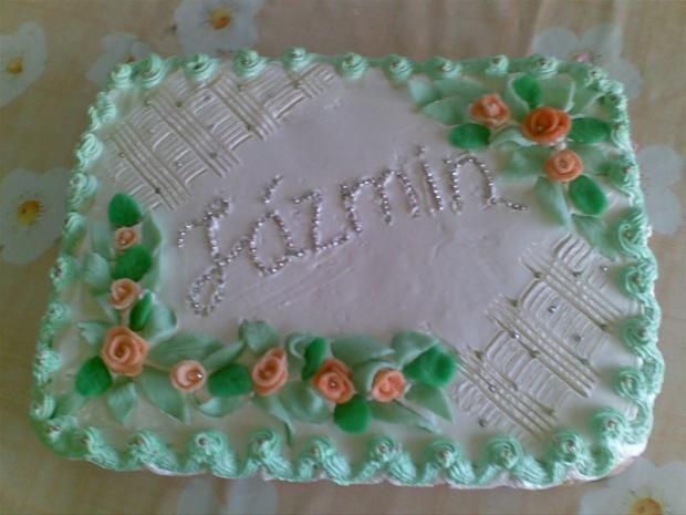 pre krstnú dcérku na krstenie, torta, Torty na cirkevné sviatky, Marika79, 1