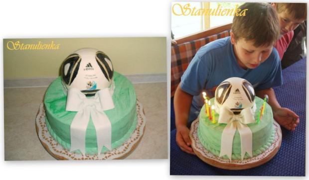 môjmu synovi k 9. narodeninám, torta, Športové torty môjmu synovi k 9. narodeninám, torta, Športové torty, Stanulienka, 1