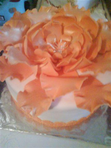 s kvetom, torta, Svadobné torty, Elza, 1