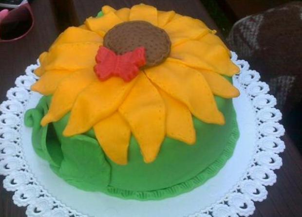 Slnečnica, torta, Narodeninové torty, Janette 35, 1