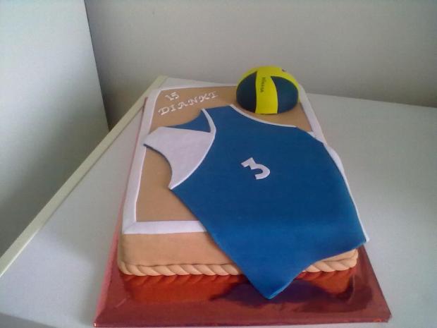 pre slecnu volejbalistku, torta, Športové torty, katka63, 1