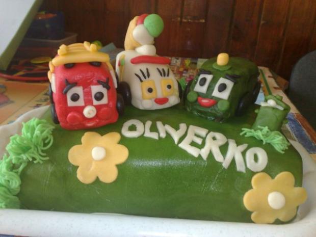 Oliverkovi na meniny, torta, Torty autíčka, vláčiky Oliverkovi na meniny, torta, Torty autíčka, vláčiky, adadonathova, 1