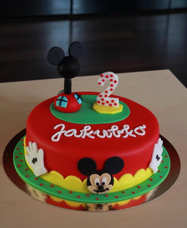 Mickey pre Jakubka, torta, Rozprávkové torty Mickey pre Jakubka, torta, Rozprávkové torty, jazvinka, 1