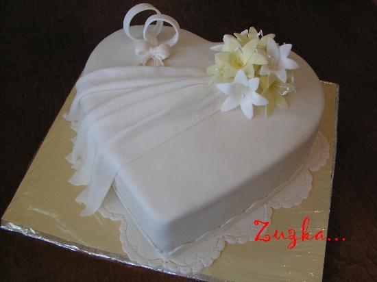 Obľúbené ľalie, torta, Svadobné torty Obľúbené ľalie, torta, Svadobné torty, cokoladka, 1