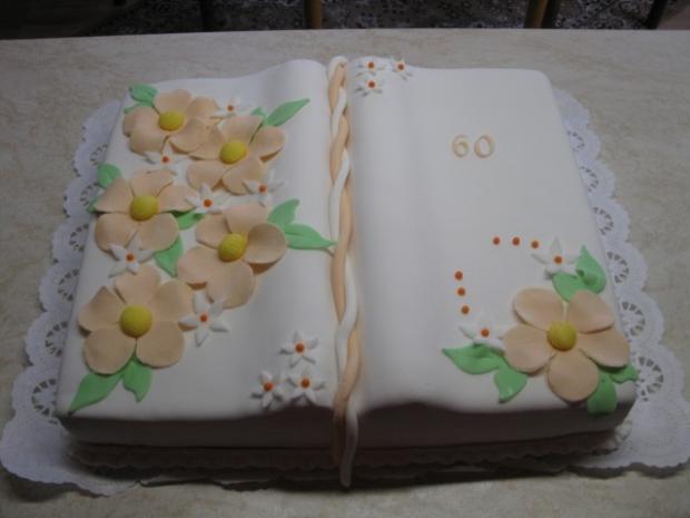 kniha 60, torta, Narodeninové torty, Andrea5, 1