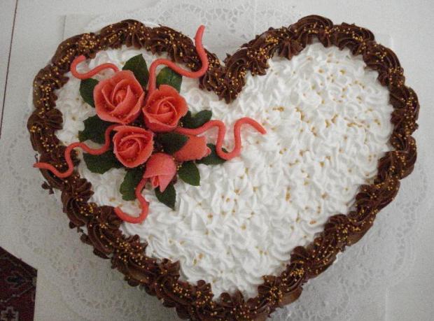 Srdiečko, torta, Narodeninové torty, Zuzana D., 1