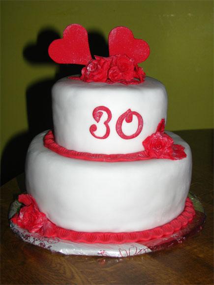 na 30-te výročie svadby, torta, Narodeninové torty, nikita222, 1