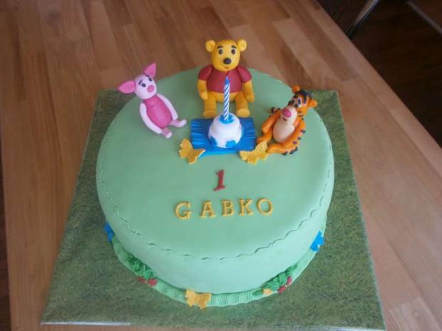 Macko Pooh a kamaráti, torta, Rozprávkové torty Macko Pooh a kamaráti, torta, Rozprávkové torty, lesajka, 1