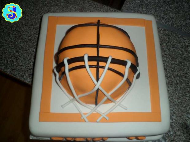 basketbalová lopta, torta, Športové torty basketbalová lopta, torta, Športové torty, Janka.S, 1