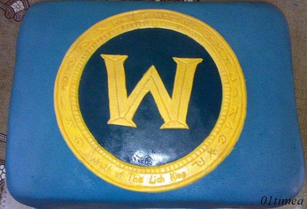 narodeninová - world of warcraft, torta, Narodeninové torty, 01timea, 1