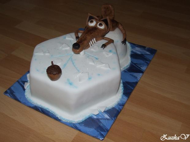 Doba ľadová, torta, Rozprávkové torty, ZuzkaV, 1