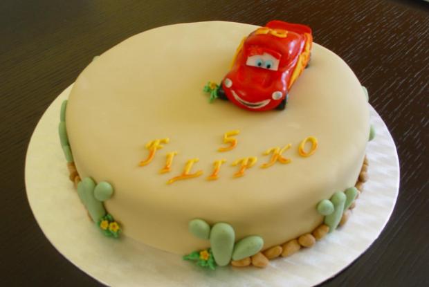 McQueen, torta, Torty autíčka, vláčiky McQueen, torta, Torty autíčka, vláčiky, AnaK, 1