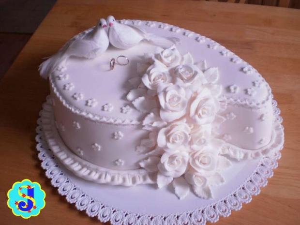 Svadobná, torta, Svadobné torty Svadobná, torta, Svadobné torty, Janka.S, 1