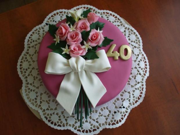 Kytica ruží, torta Kytica ruží, torta, lanvinka, 1