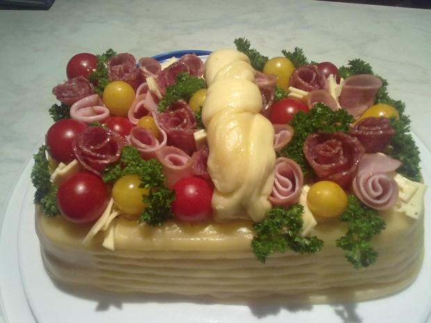 košik, torta, Slané torty košik, torta, Slané torty, adušik, 1