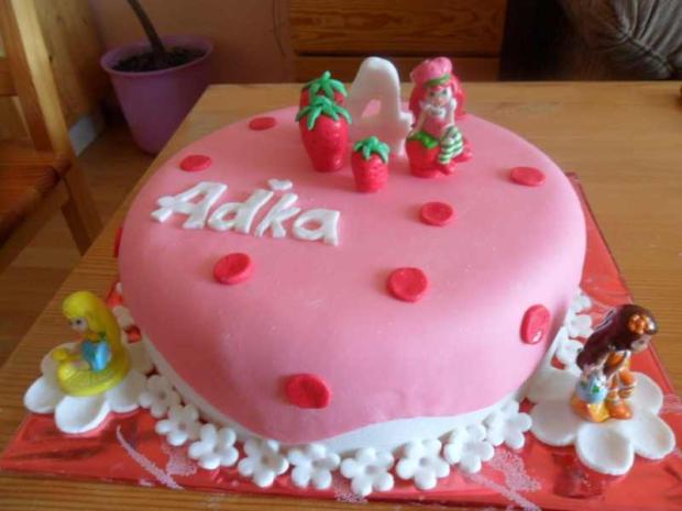Jahôdka, torta, Narodeninové torty, MariannaR, 1