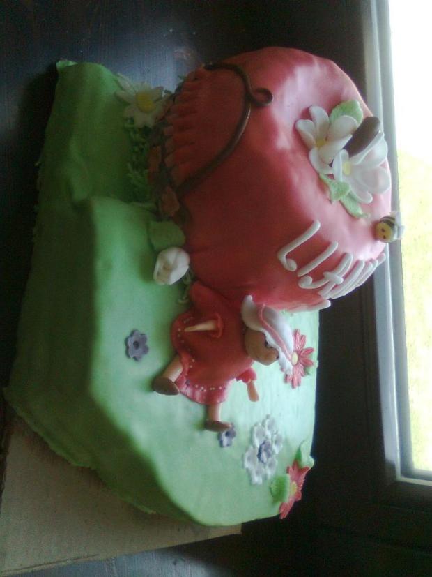 jablcko v trave, torta, Ostané torty pre deti, evicka.h, 1