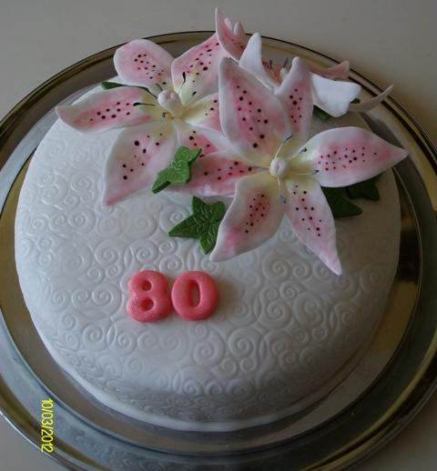 Ľalie..., torta, Narodeninové torty Ľalie..., torta, Narodeninové torty, adadonathova, 1