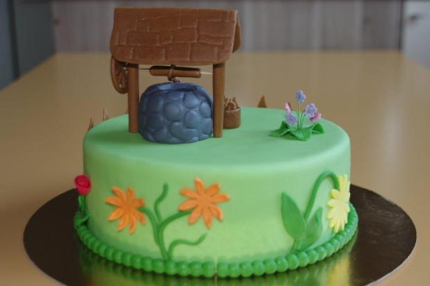 dcére na rozlúčku do škôlky -  "Studničky", torta, Ostané torty pre deti, kika ono, 1