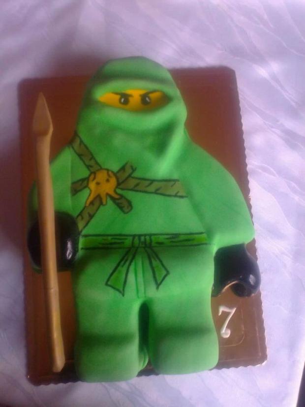 ninja lego, torta, Rozprávkové torty, Maduť, 1