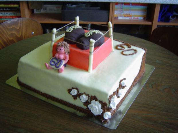 Pre trenera boxu, torta, Športové torty Pre trenera boxu, torta, Športové torty, Ivon, 1