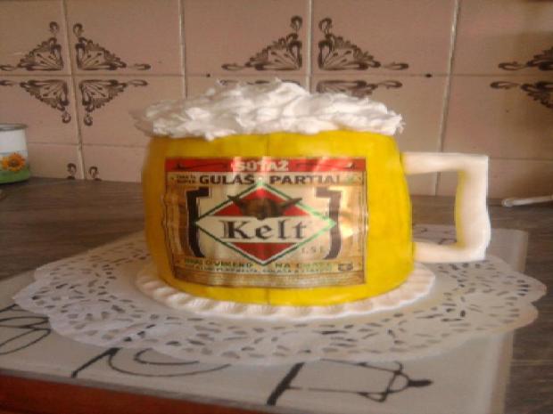 Moje prvé pivo, torta, Netradičné torty, lili 25, 1