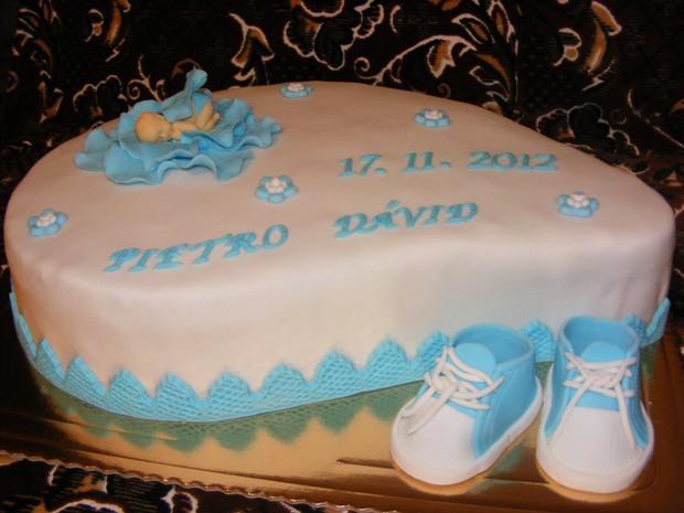 slza na krst, torta, Torty na krstiny, Zuzana103, 1