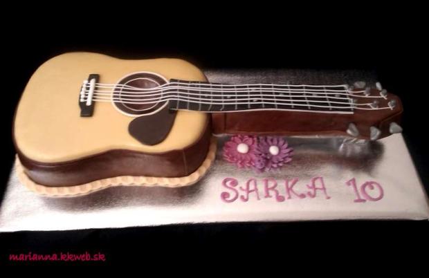 gitara, torta, Netradičné torty gitara, torta, Netradičné torty, mariann2, 1