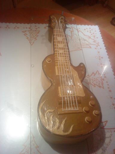 gitara, torta, Narodeninové torty, lagunocka, 1