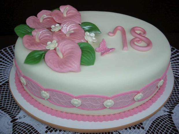 Osemnástka pre Tatianu, torta, Narodeninové torty Osemnástka pre Tatianu, torta, Narodeninové torty, mayra, 1