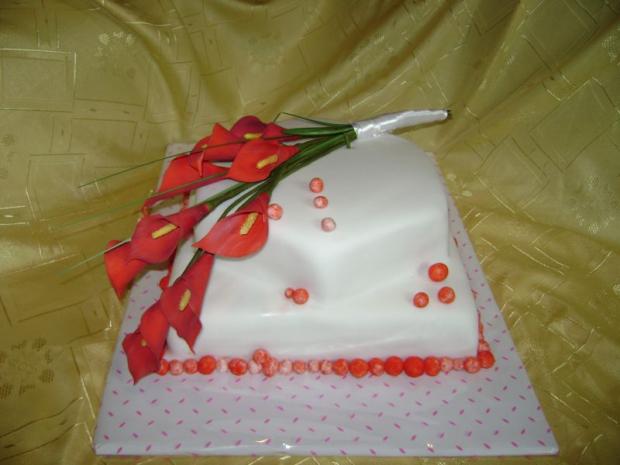 narodeninová s kalami, torta, Narodeninové torty, MonikaB., 1