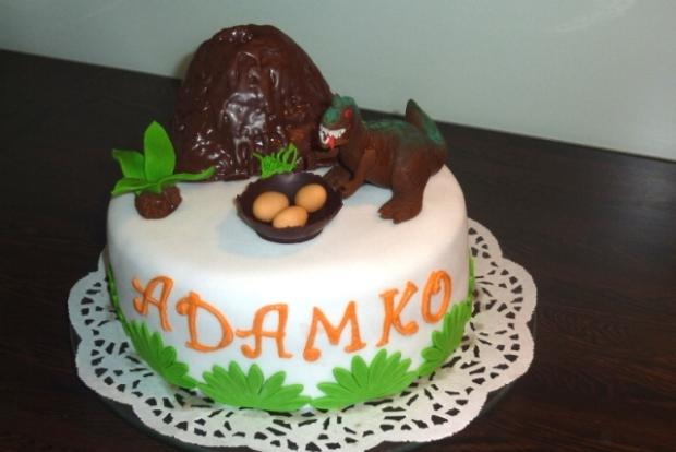 dinosaurus, torta, Torty so zvieratkami, zuzike, 1