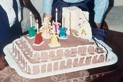 Mikuláš s telefónnou búdkou, torta, Ostané torty pre deti, mirka.ruza, 1
